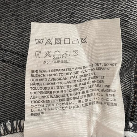 Acne Skin 5 Skinny Jeans Color Used Blue 30 X 32 - Picture 8 of 10